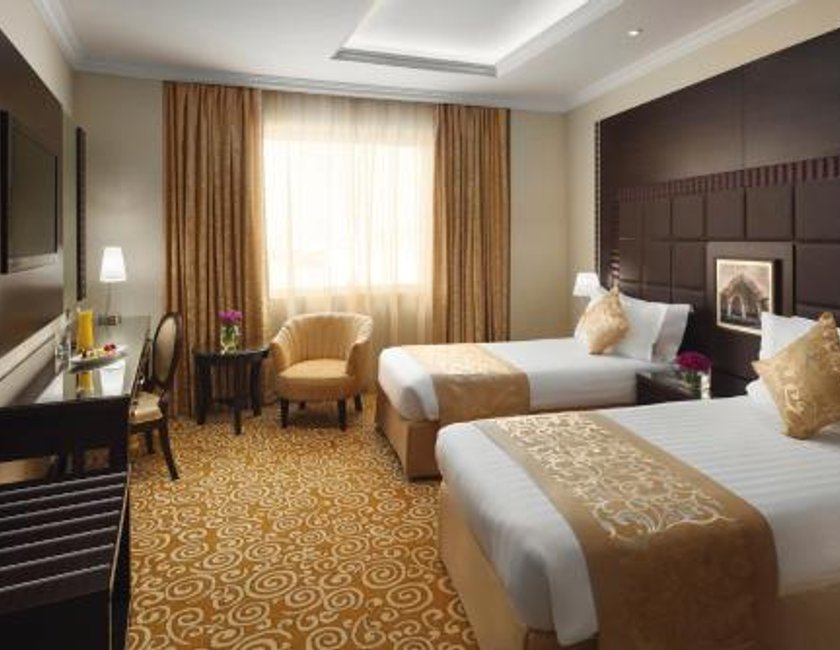 Habitación familiar 2 Camas dobles del hotel Mövenpick Qassim. Foto 4