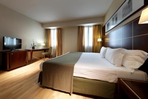Habitación cuádruple del hotel Exe Tartessos