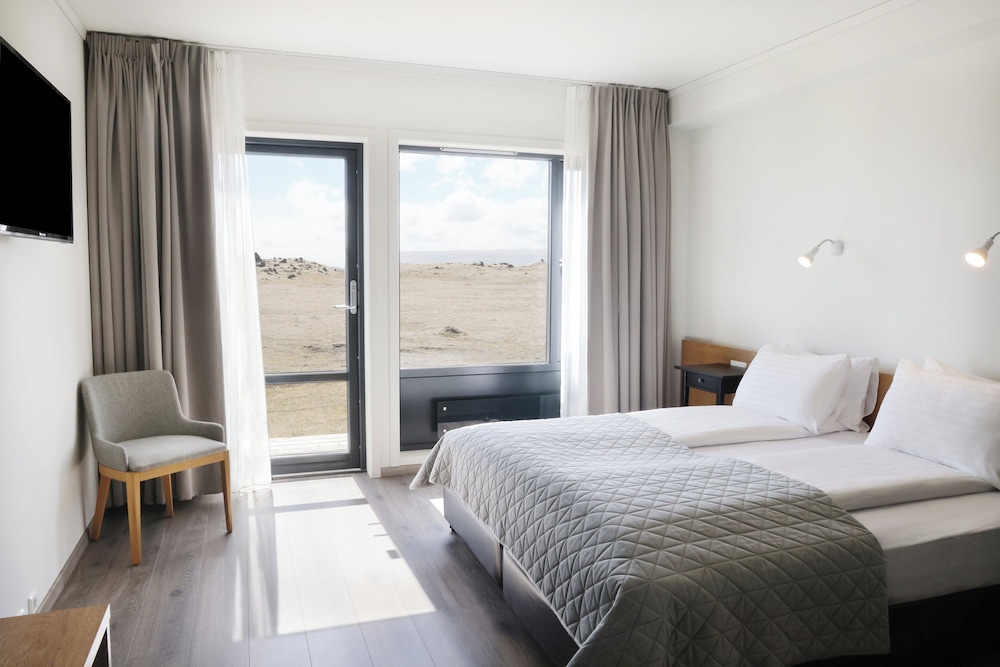 Habitación superior con 1 cama doble o 2 individuales del hotel Fosshotel Núpar