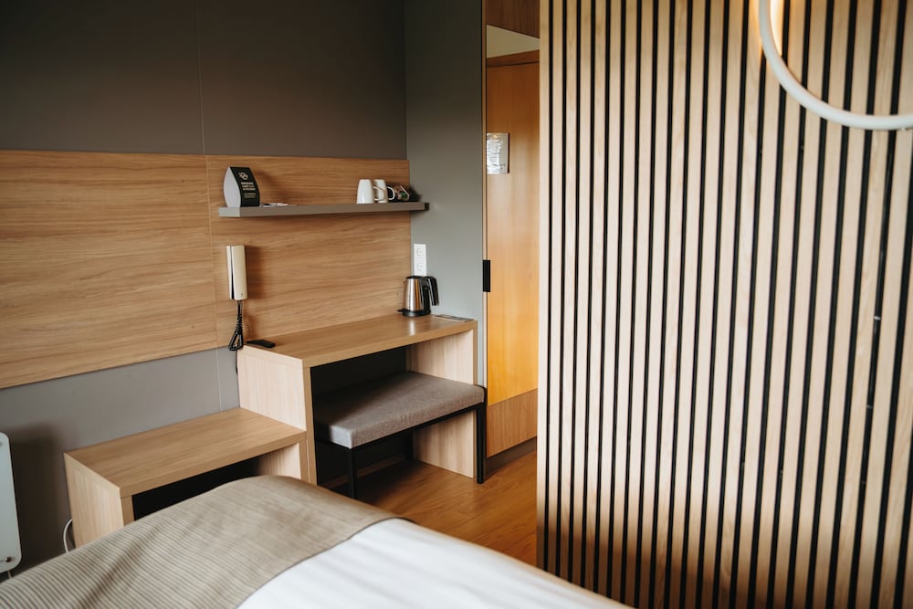 Habitación estándar con 1 cama doble o 2 individuales del hotel Vík í Mýrdal. Foto 6