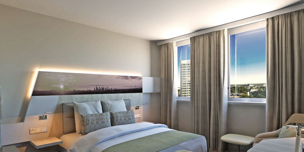 Habitación estándar, 1 cama de matrimonio del hotel Holiday Inn Frankfurt Airport, An Ihg