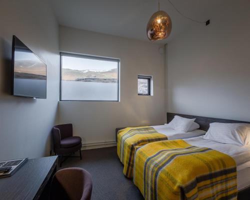 Habitación Doble Económica sin vistas - Planta baja del hotel Fosshotel Glacier Lagoon. Foto 2