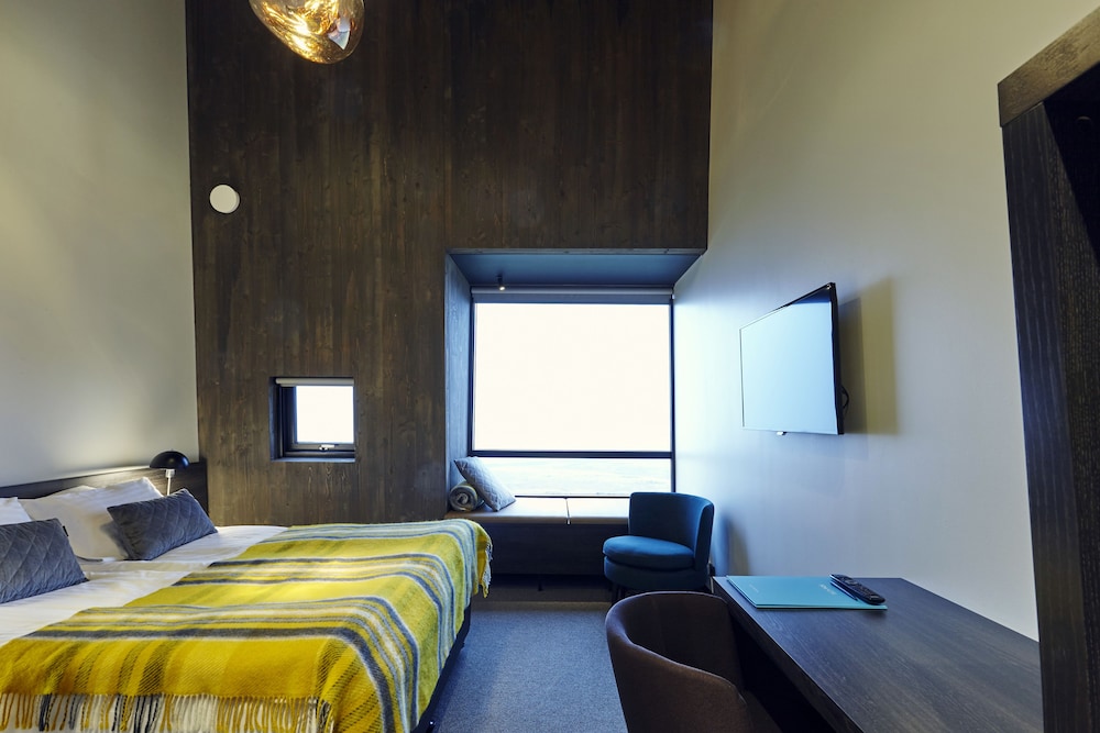 Habitación con Vistas al Océano - Doble o Gemela del hotel Fosshotel Glacier Lagoon. Foto 3