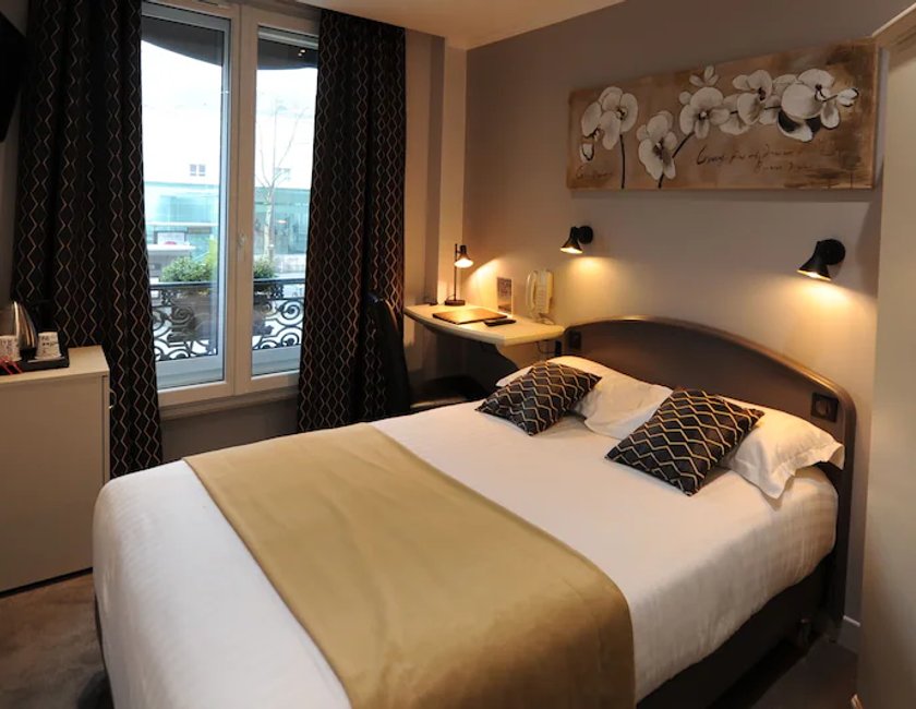 Habitación Individual del hotel Du Midi Paris Montparnasse. Foto 1