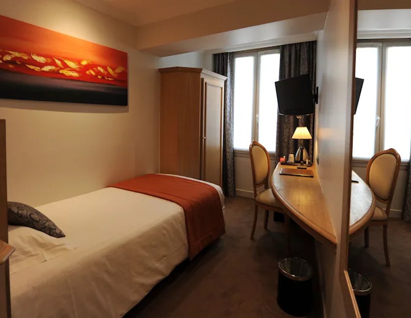 Habitación Individual del hotel Du Midi Paris Montparnasse. Foto 2