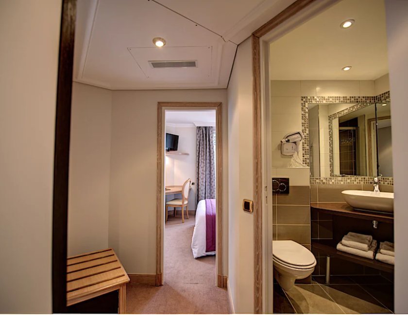 Habitación doble, 2 habitaciones del hotel Du Midi Paris Montparnasse