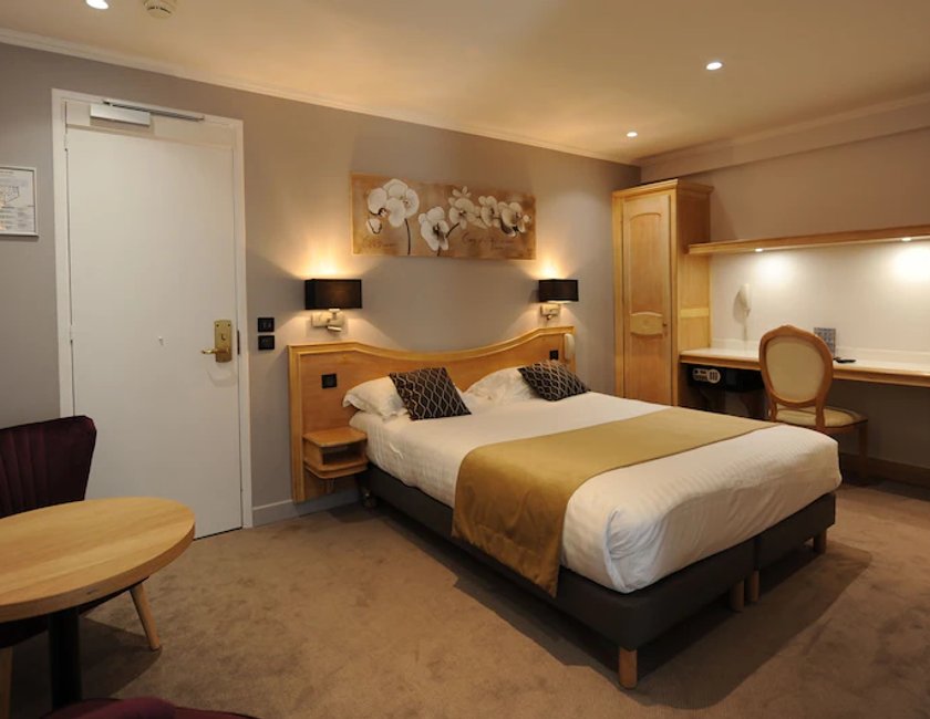 Habitación doble, 2 habitaciones del hotel Du Midi Paris Montparnasse. Foto 1