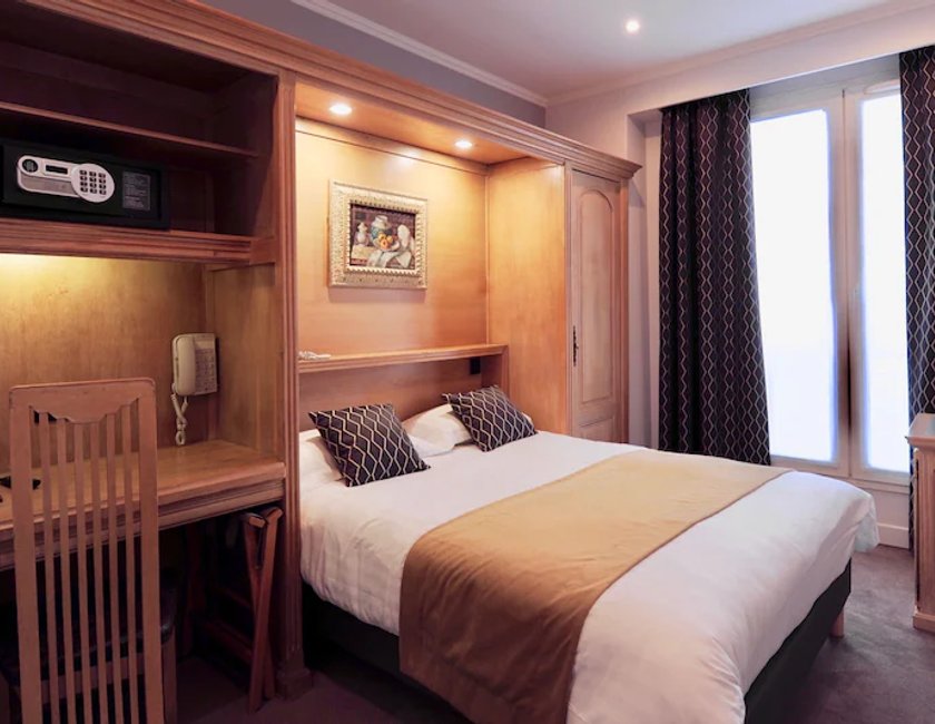 Habitación doble, 2 habitaciones del hotel Du Midi Paris Montparnasse. Foto 2
