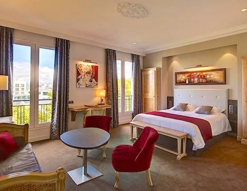 Suite Junior del hotel Du Midi Paris Montparnasse