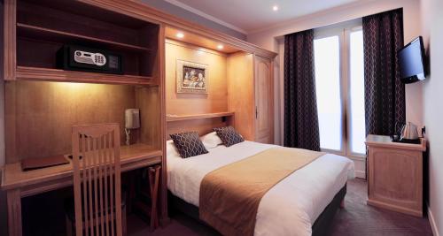 Habitación Individual del hotel Du Midi Paris Montparnasse. Foto 3