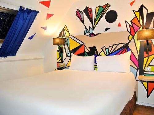 Habitación Doble Estándar del hotel Ibis Styles Paris Maine Montparnasse. Foto 5