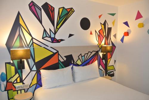 Habitación Doble Estándar del hotel Ibis Styles Paris Maine Montparnasse. Foto 13