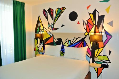 Habitación Doble Estándar del hotel Ibis Styles Paris Maine Montparnasse. Foto 14