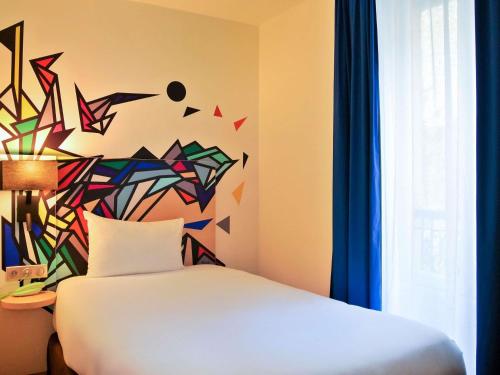 Habitación Individual Estándar del hotel Ibis Styles Paris Maine Montparnasse. Foto 4