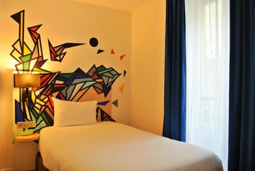 Habitación Individual Estándar del hotel Ibis Styles Paris Maine Montparnasse. Foto 9