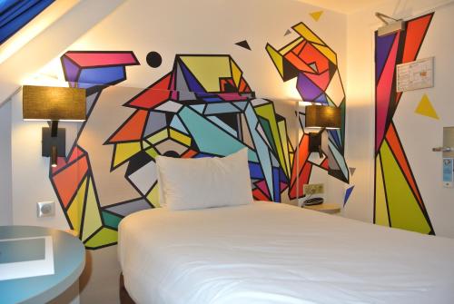 Habitación Individual Estándar del hotel Ibis Styles Paris Maine Montparnasse. Foto 11