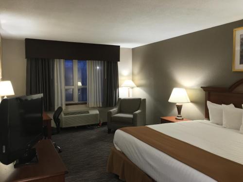 Habitación con cama extragrande - se admitne mascotas/para no fumadores del hotel BEST WESTERN GATEWAY ADIRONDACK