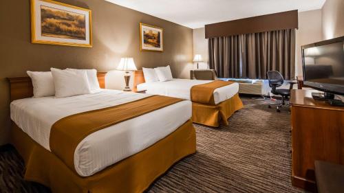 Habitación con 2 camas grandes - No fumadores del hotel BEST WESTERN GATEWAY ADIRONDACK