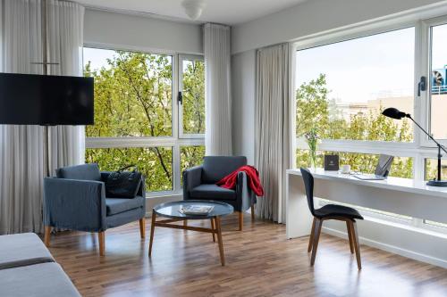 Habitación Doble Estándar con espacio adicional - 2 camas del hotel Almarena Madero Urbano. Foto 7
