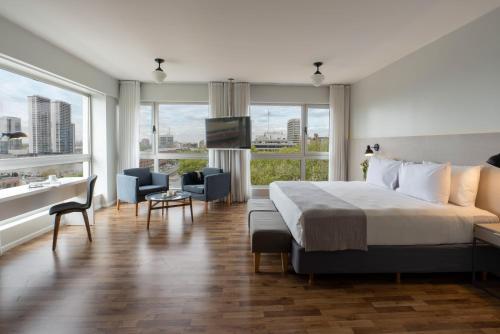 Habitación Premium con vistas al río del hotel Almarena Madero Urbano. Foto 5