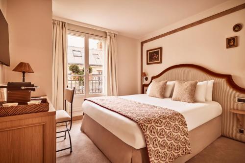 Habitación Doble con balcón del hotel Maison Monceau