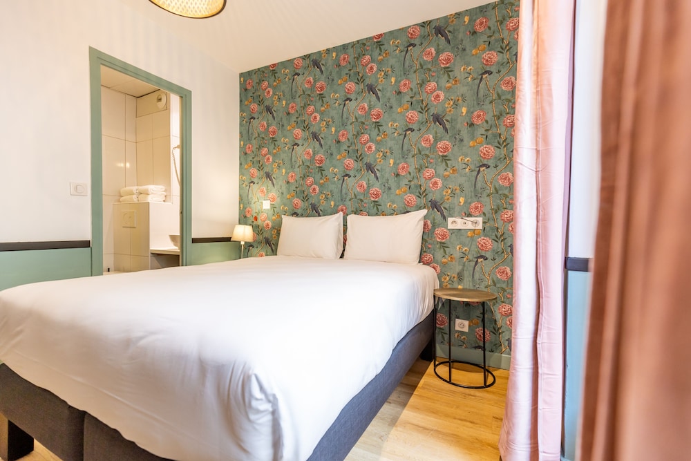 Habitación doble del hotel Vintage Paris Gare Du Nord By Hiphophostels. Foto 1