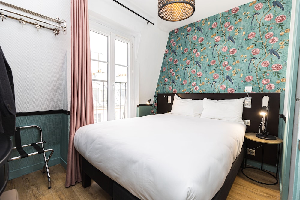 Habitación Doble Pequeña del hotel Vintage Paris Gare Du Nord By Hiphophostels. Foto 8
