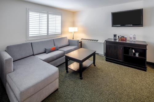 Suite Deluxe con cama extragrande - No fumadores del hotel Collegian Hotel & Suites, Trademark Collection by Wyndham. Foto 3