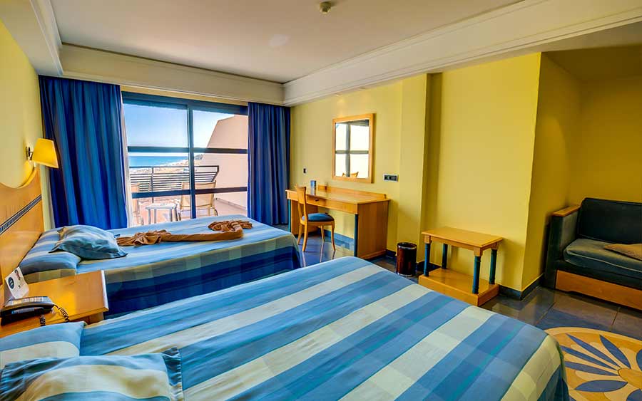 Habitación doble Vista Parcial Mar del hotel Sbh Crystal Beach and Suites - Adults Only