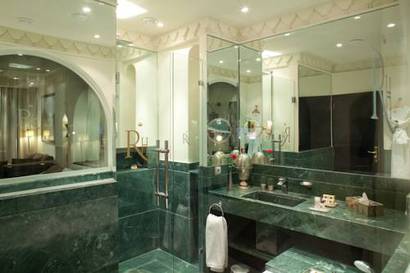 Habitación Doble con vista a la medina del hotel Les Jardins De La Koutoubia. Foto 1
