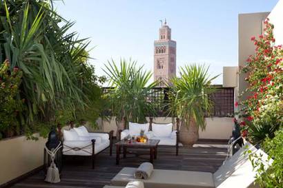 Suite Ouarzazi del hotel Les Jardins De La Koutoubia. Foto 3