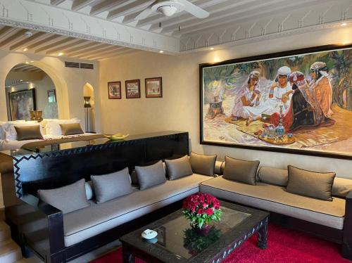 Suite Junior del hotel Les Jardins De La Koutoubia. Foto 3