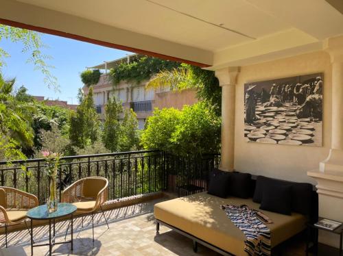 Suite Junior del hotel Les Jardins De La Koutoubia. Foto 4