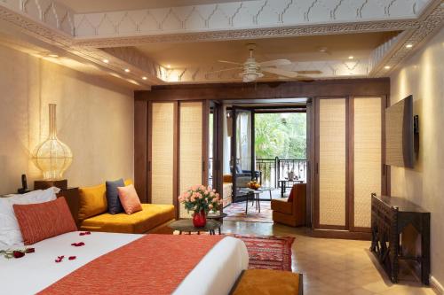 Suite Junior del hotel Les Jardins De La Koutoubia. Foto 6