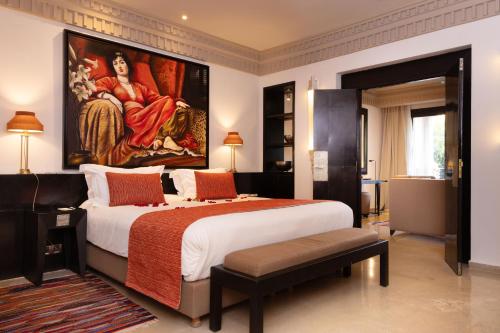 Suite Junior del hotel Les Jardins De La Koutoubia. Foto 7