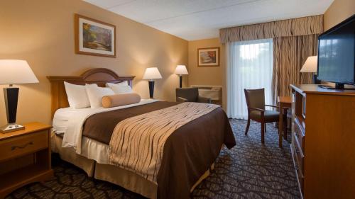 Habitación con cama extragrande - se admitne mascotas/para no fumadores del hotel Best Western Clifton Park