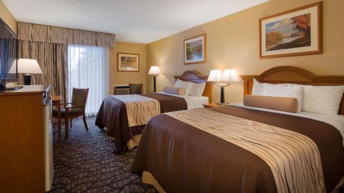 Habitación Doble con 2 camas dobles - Se admiten mascotas - No fumadores del hotel Best Western Clifton Park. Foto 1