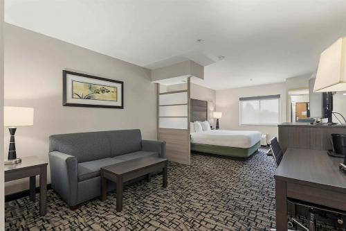 Suite con cama extragrande y sofá cama - No fumadores del hotel Best Western Crown Inn and Suites - Batavia