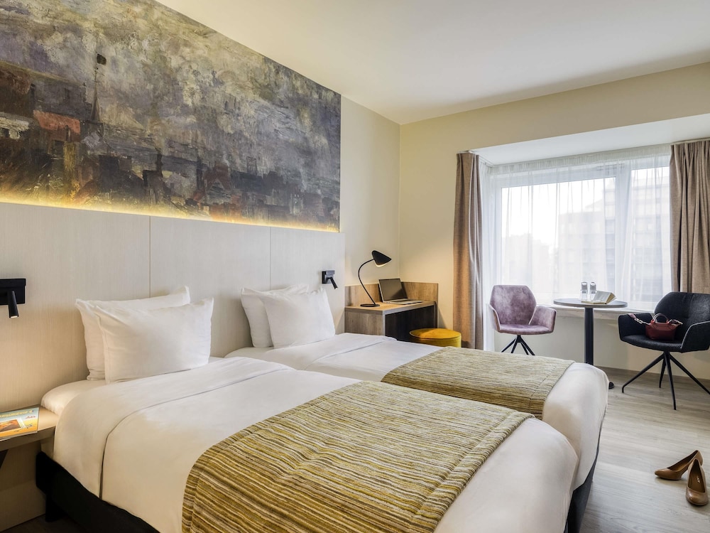 Habitación superior con vistas a la ciudad, 1 cama doble del hotel Mercure Oostende. Foto 10