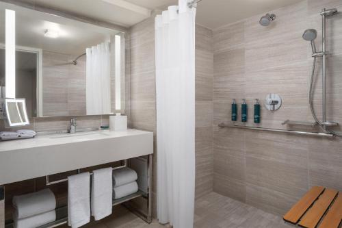 Signature King Suite with Roll - In Shower - Mobility Accessible del hotel Millennium Hilton New York One UN Plaza. Foto 3