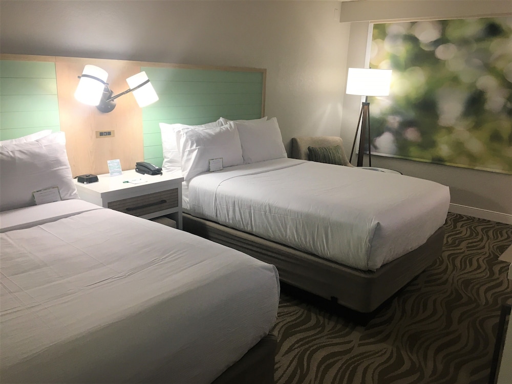Habitación, 2 camas dobles, vistas al patio del hotel Wyndham Garden Lake Buena Vista Disney Springs. Foto 1