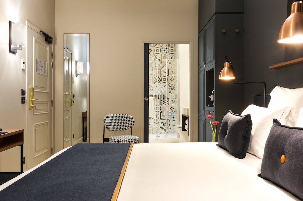 Habitación individual del hotel Square Louvois