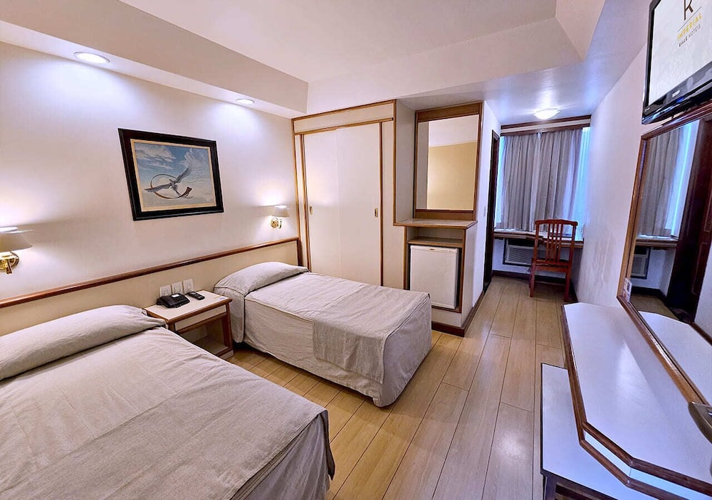 Habitación superior con 2 camas individuales del hotel Riale Imperial Flamengo