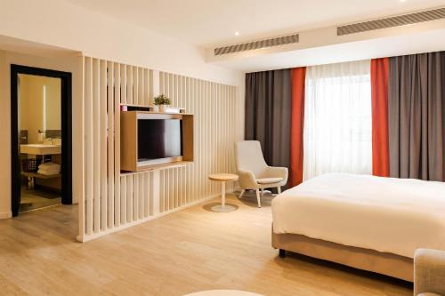 Apartamento Estudio con balcón del hotel Park Inn By Radisson Bucharest and Residence