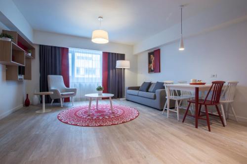 Apartamento de 1 dormitorio del hotel Park Inn By Radisson Bucharest and Residence. Foto 5