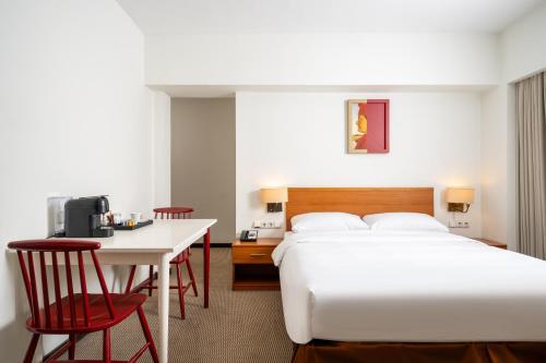 Habitación Doble Acogedora del hotel Park Inn By Radisson Bucharest and Residence. Foto 2