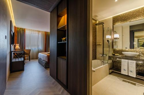 Habitación Doble Deluxe - 1 o 2 camas del hotel Áurea Washington Irving By Eurostars Company