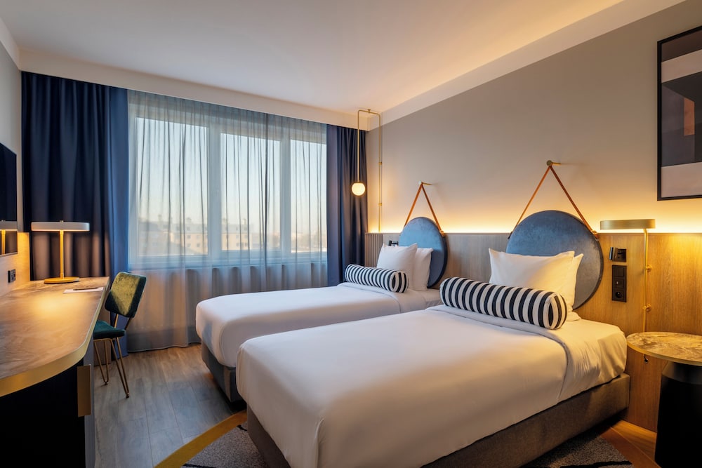 Habitación estándar con 2 camas individuales del hotel The Belson Brussels, a Tribute Portfolio Hotel