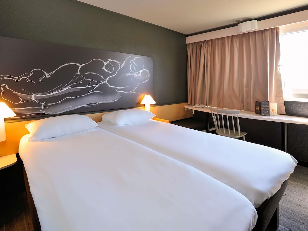 Habitación estándar con 2 camas individuales, 2 camas individuales del hotel Ibis Lyon Villefranche Sur Saone