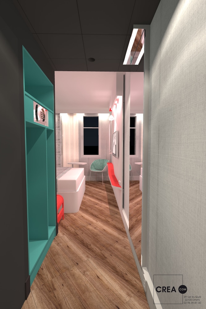 Habitación Estándar con 1 cama doble del hotel Ibis Styles Deauville Centre. Foto 2